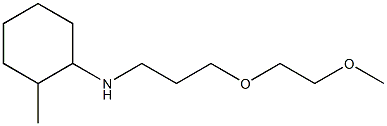 N-[3-(2-methoxyethoxy)propyl]-2-methylcyclohexan-1-amine Struktur