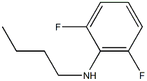 N-butyl-2,6-difluoroaniline Struktur