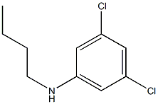 N-butyl-3,5-dichloroaniline Struktur