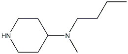 N-butyl-N-methylpiperidin-4-amine Struktur