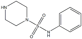 N-phenylpiperazine-1-sulfonamide Struktur