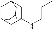 N-propyladamantan-1-amine Struktur