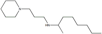 octan-2-yl[3-(piperidin-1-yl)propyl]amine Struktur