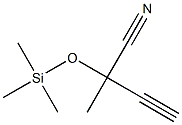 3-Butynenitrile,  2-methyl-2-[(trimethylsilyl)oxy]- Struktur