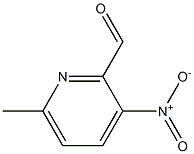 6-METHYL-3-NITROPICOLINALDEHYDE Struktur