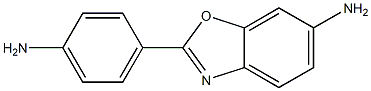 4-(6-amino-1,3-benzoxazol-2-yl)phenylamine Struktur