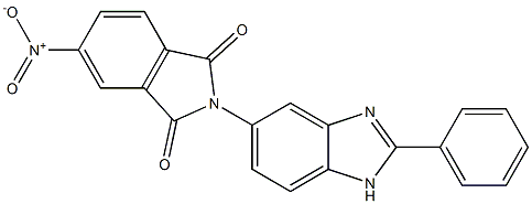 5-nitro-2-(2-phenyl-1H-benzimidazol-5-yl)-1H-isoindole-1,3(2H)-dione Struktur