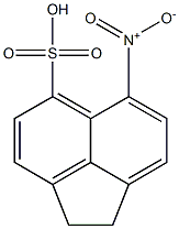 6-nitro-1,2-dihydro-5-acenaphthylenesulfonic acid Struktur