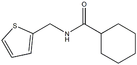 N-(2-thienylmethyl)cyclohexanecarboxamide Struktur