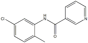 N-(5-chloro-2-methylphenyl)nicotinamide Struktur