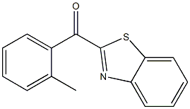 1,3-benzothiazol-2-yl(2-methylphenyl)methanone Struktur