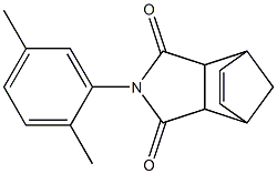 4-(2,5-dimethylphenyl)-4-azatricyclo[5.2.1.0~2,6~]dec-8-ene-3,5-dione Struktur