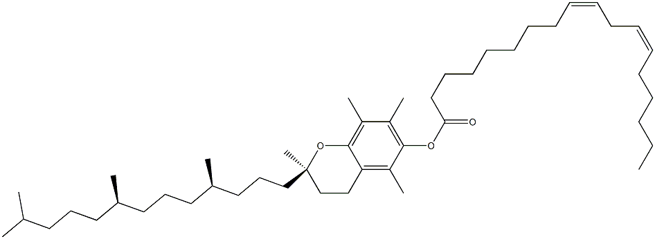 Vitamin E linoleate Struktur