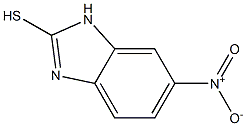 6-Nitro-1H-benzoimidazole-2-thiol ,98% Struktur