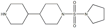 1-(pyrrolidin-1-ylsulfonyl)-4,4'-bipiperidine Struktur