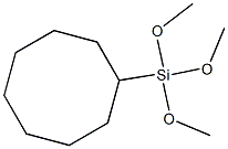 cyclooctyltrimethoxysilane Struktur