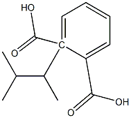 (+)-Phthalic acid hydrogen 2-[(S)-1,2-dimethylpropyl] ester Struktur