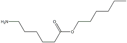 6-Aminohexanoic acid hexyl ester Struktur