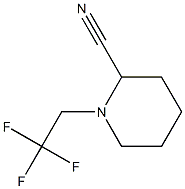 2-Cyano-1-(2,2,2-trifluoroethyl)piperidine Struktur