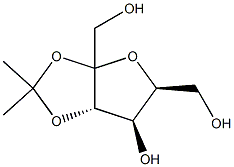 2-O,3-O-Isopropylidene-L-sorbofuranose Struktur