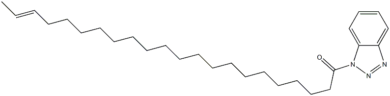 1-(1-Oxo-20-docosenyl)-1H-benzotriazole Struktur