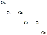 Chromium pentaosmium Struktur