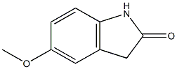 5-Methoxyindoline-2-one Struktur