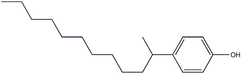 p-(Dodecane-2-yl)phenol Struktur