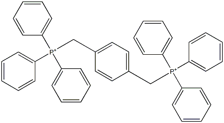 1,4-Bis(triphenylphosphoniomethyl)benzene Struktur