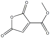 2,5-Dihydro-2,5-dioxo-3-furancarboxylic acid methyl ester Struktur