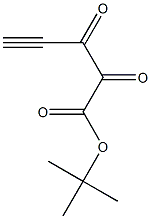 2,3-Dioxo-4-pentynoic acid tert-butyl ester Struktur