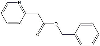 2-Pyridineacetic acid benzyl ester Struktur