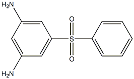 5-(Phenylsulfonyl)-1,3-phenylenediamine Struktur