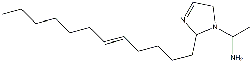 1-(1-Aminoethyl)-2-(5-dodecenyl)-3-imidazoline Struktur