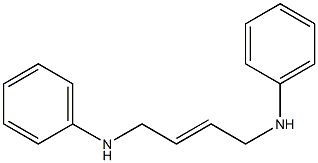 N,N'-Diphenyl-2-butene-1,4-diamine Struktur