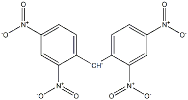 Bis(2,4-dinitrophenyl)methanide Struktur