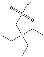 N,N-Diethyl-N-sulfonatomethylethanaminium Struktur