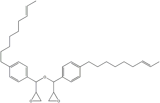 4-(7-Nonenyl)phenylglycidyl ether Struktur