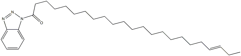 1-(1-Oxo-20-tricosenyl)-1H-benzotriazole Struktur