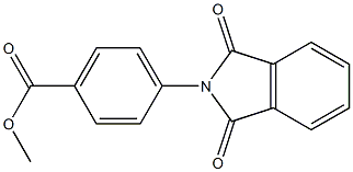 2-(4-(Methoxycarbonyl)phenyl)-2H-isoindole-1,3-dione Struktur