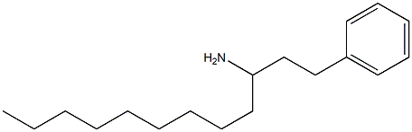 3-Aminododecylbenzene Struktur