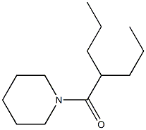 1-Piperidino-2-propyl-1-pentanone Struktur