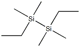 1,2-Diethyl-1,1,2,2-tetramethyldisilane Struktur