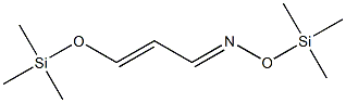 1,4-Bis[(trimethylsilyl)oxy]-1-aza-1,3-butadiene Struktur