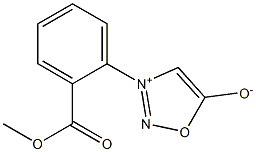 3-[2-(Methoxycarbonyl)phenyl]sydnone Struktur