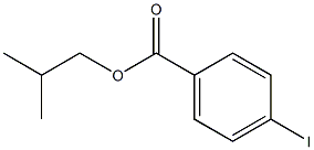 p-Iodobenzoic acid isobutyl ester Struktur