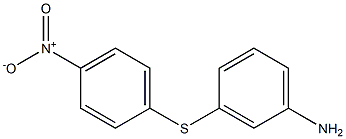 m-(p-Nitrophenylthio)aniline Struktur