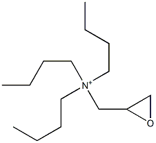 Tributylglycidylaminium Struktur