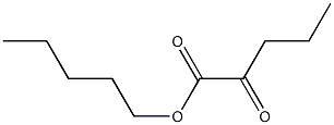 2-Oxovaleric acid pentyl ester Struktur