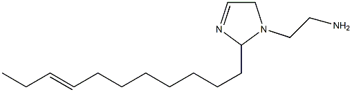 1-(2-Aminoethyl)-2-(8-undecenyl)-3-imidazoline Struktur